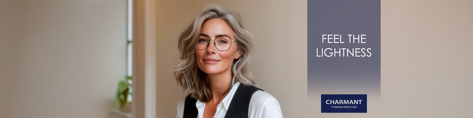 KWALITEIT VOOR OGEN X CHARMANT TITANIUM PERFECTION